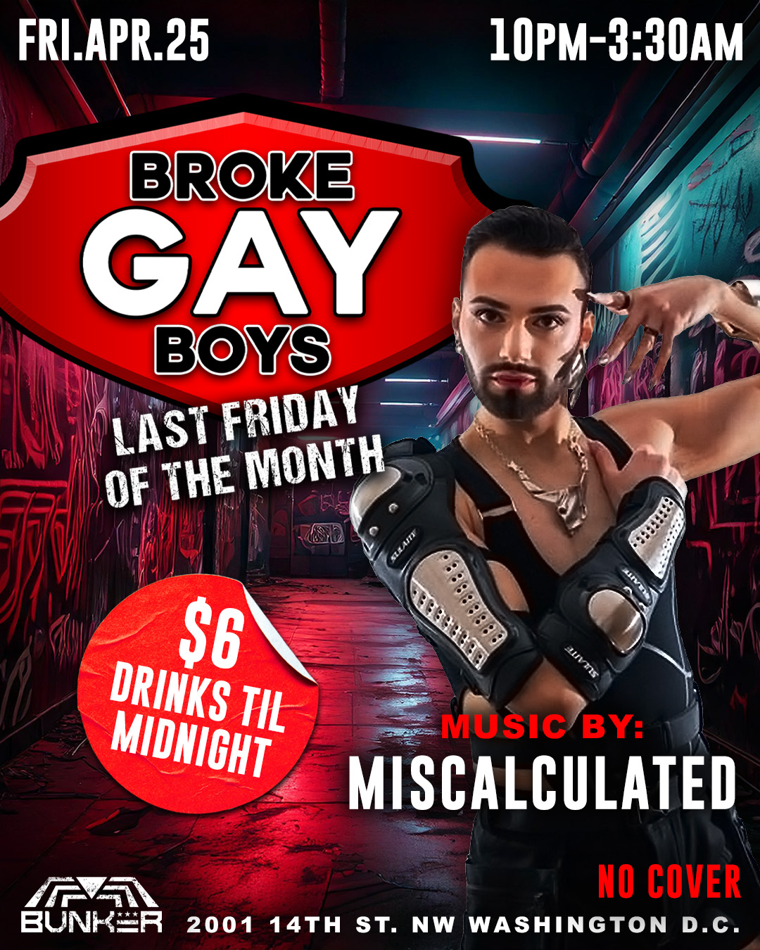 Broke Gay Boys with Miscalculated
