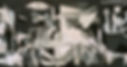 Picasso's Famous cubist oil painting Guernica