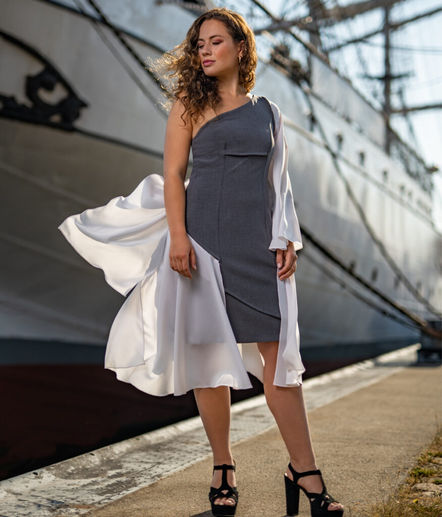 Flaith- Multiwaykleid, maßgeschneidertes Kleid, Schneiderei Stralsund