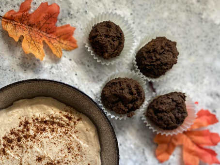 Pumpkin Brownie Bites