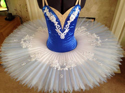 Royal Blue with shade skirt