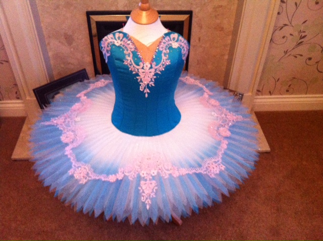 Turquoise and Pink Tutu