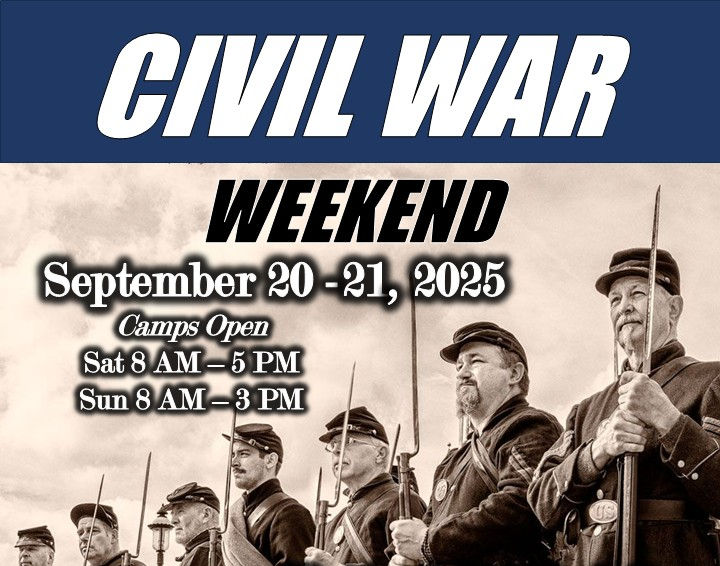 Civil War Weekend at Wickham Park!