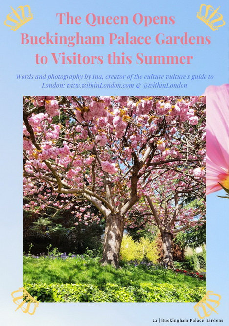 The first page of WithinLondon's article feature