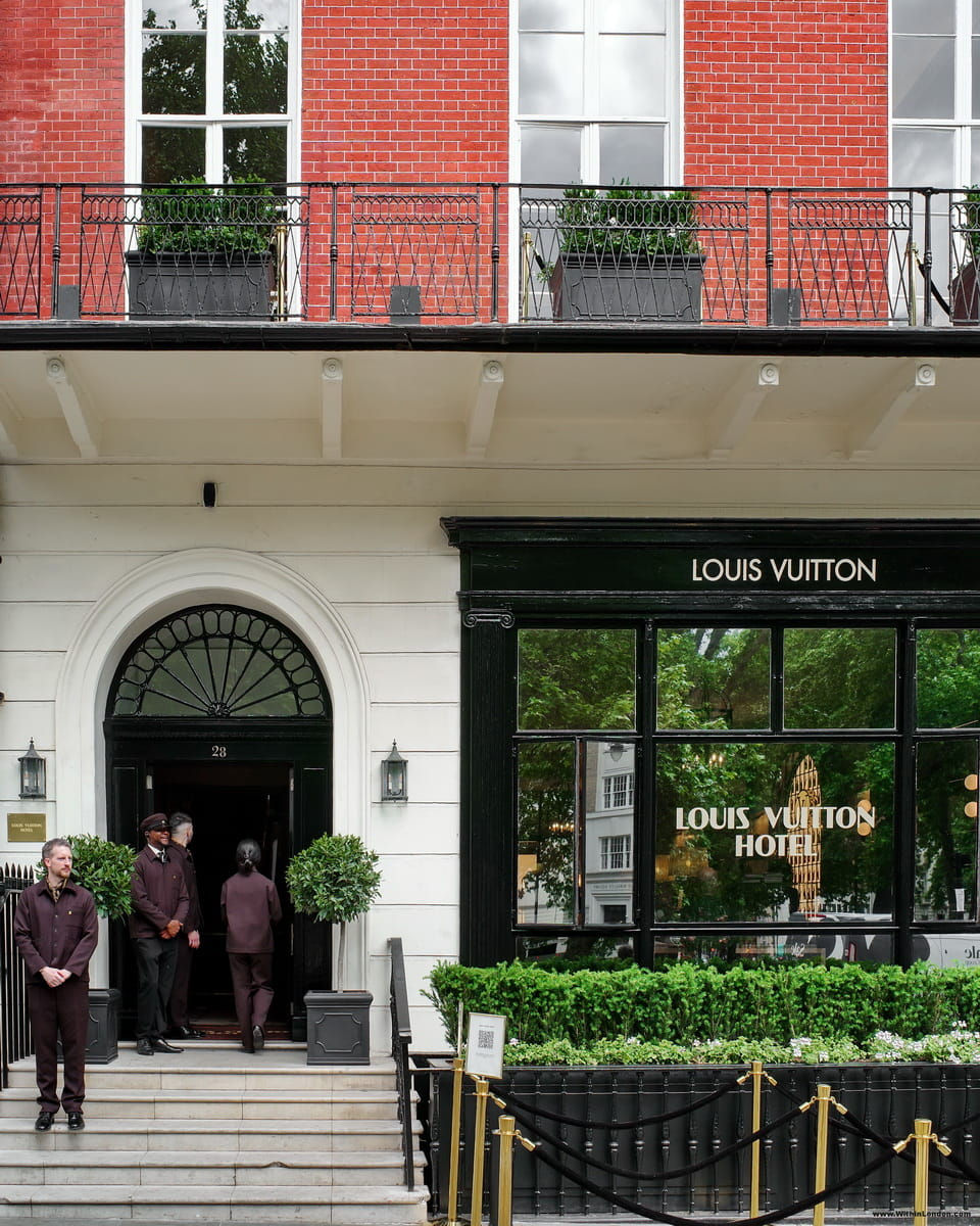 Louis Vuitton Checked In to Mayfair - And It's Nothing Like Any Hotel You've Ever Seen