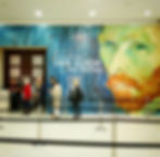 Entrance to Vincent Van Gogh and Britain Exhibition at Tate