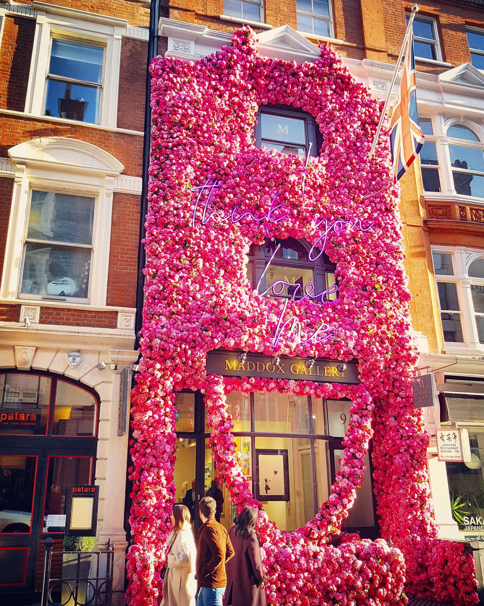 Maddox Art Gallery celebrating love in their unique way