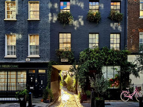 Visit Warren Mews, London, on a freezing but sunny January morning