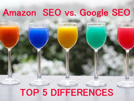 Top 5 differences between Amazon SEO and Google SEO