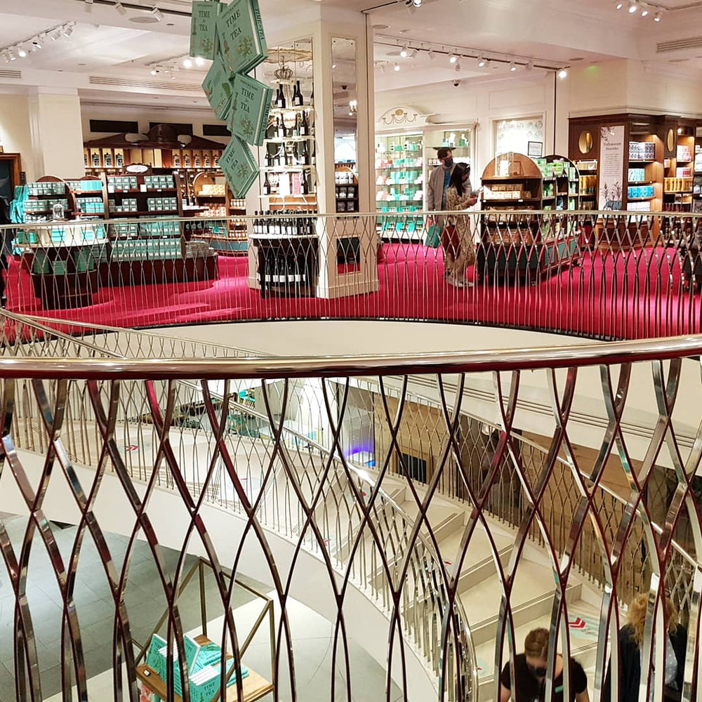 Fortnum and Mason’s Spiral Staircase