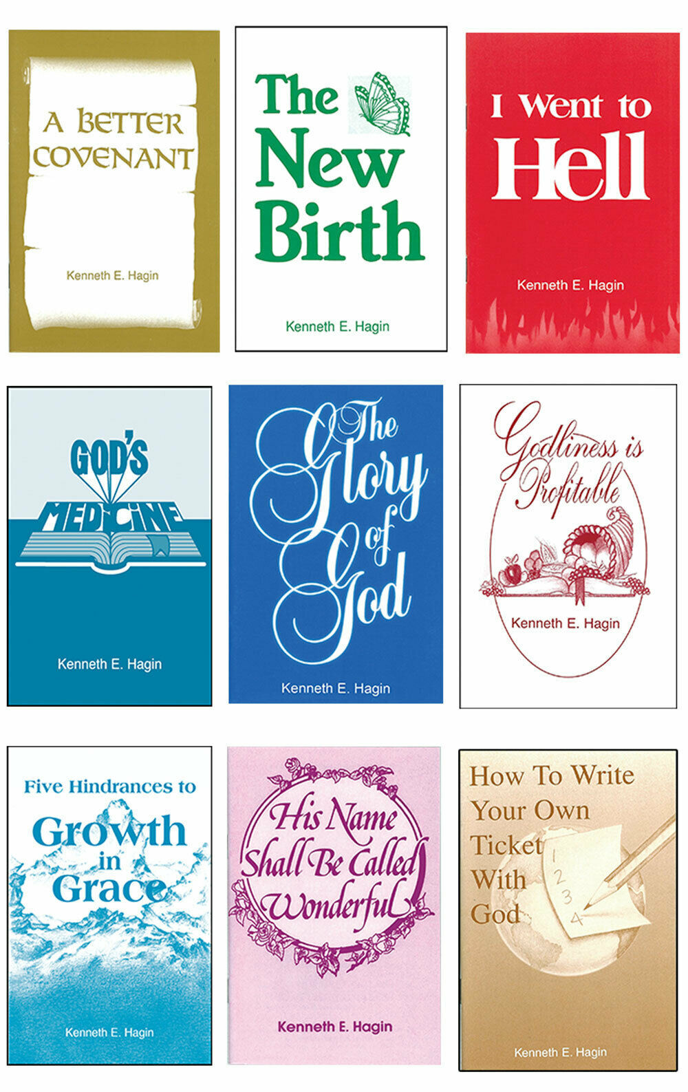 Kenneth Hagin MINIBOOK Package