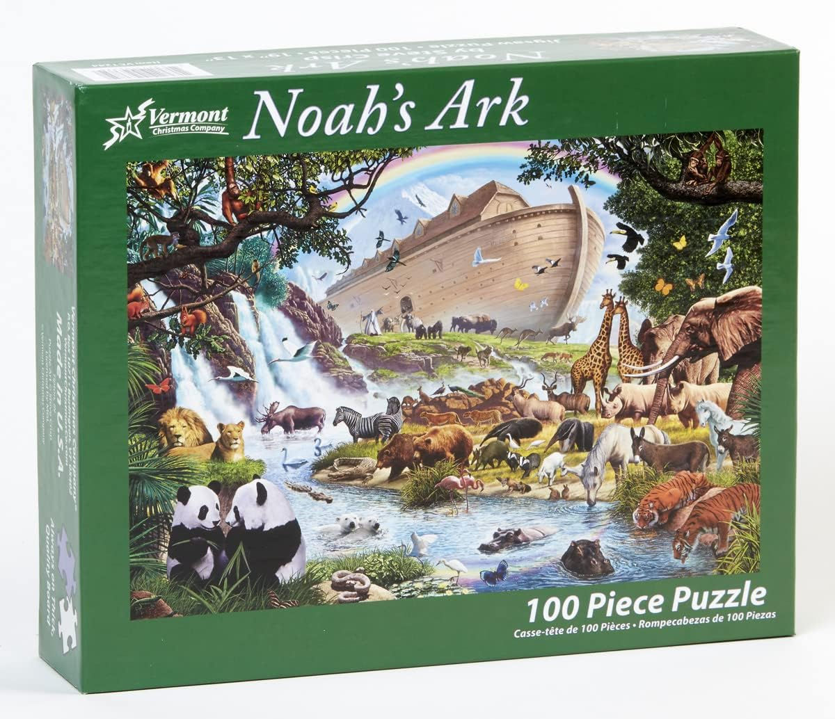 CHRISTIAN PUZZLE: Noahs Ark (100 Pieces)