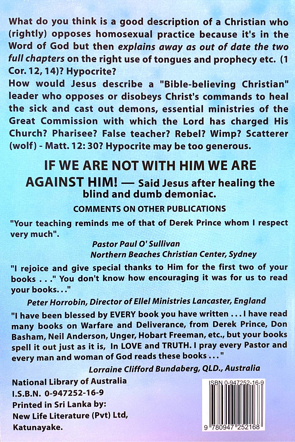 Thumbnail: Beware Hypocrisy!