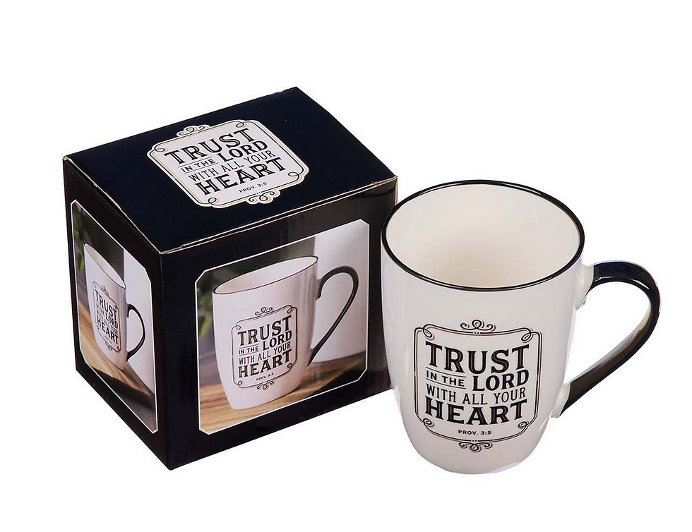 Thumbnail: COFFEE MUG: Trust in the LORD (Prov 3:5)