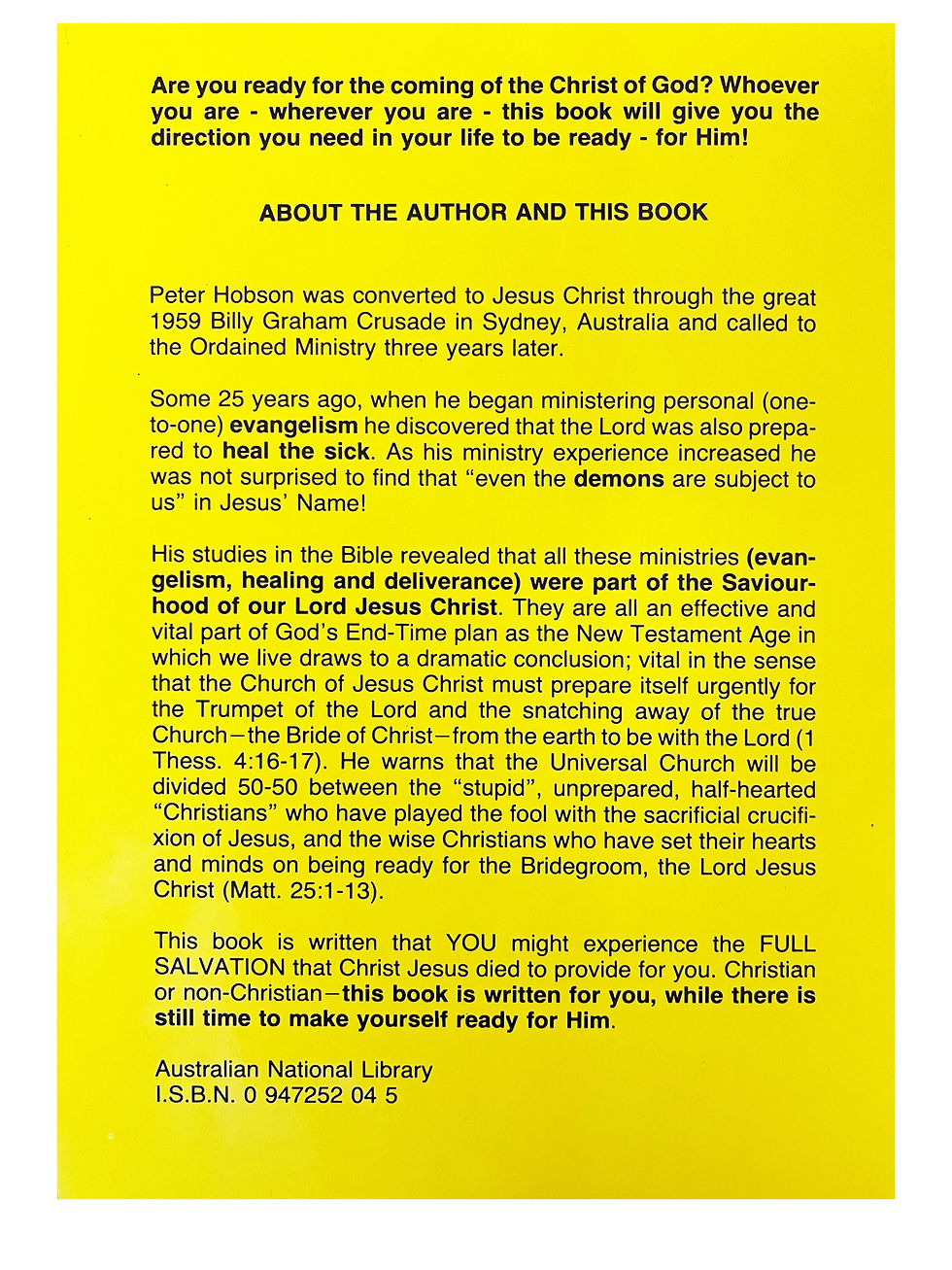 Thumbnail: Your Full Salvation