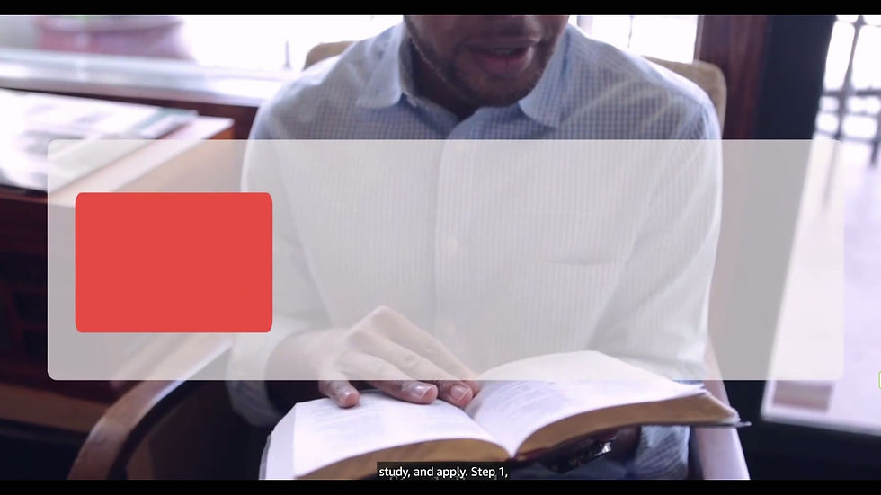 Thumbnail: NIV Application Study Bible - Thumb Indexed [Red Letter]