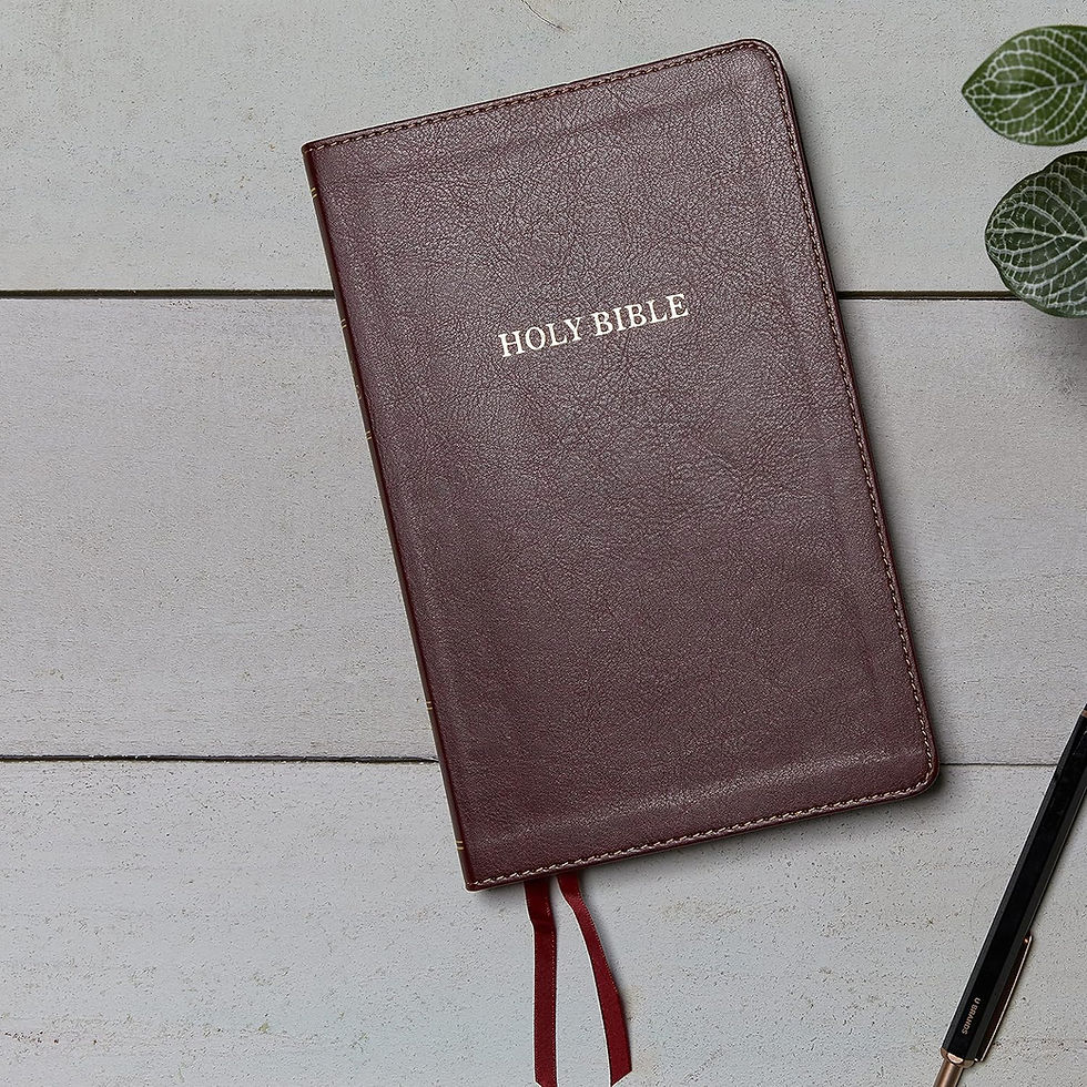 Thumbnail: KJV THINLINE BIBLE (Leathersoft, Red Letter, 11.5 Font)
