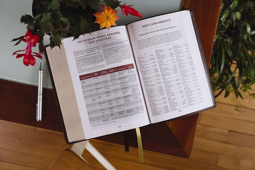 Thumbnail: NKJV, Thompson Chain-Reference Bible, Leathersoft, Brown, Red Letter