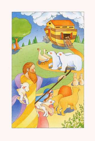 Thumbnail: Baby's First Bible (Plush Hardcover)