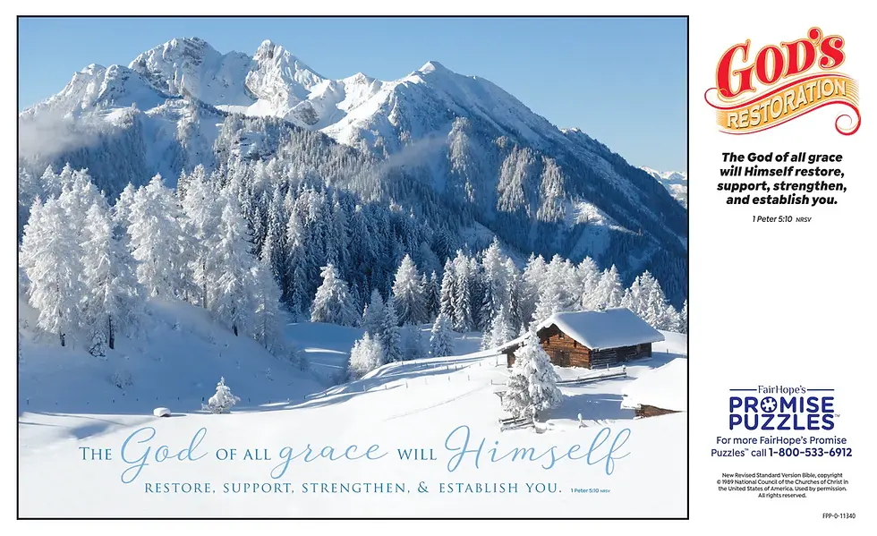 Thumbnail: CHRISTIAN PUZZLE: God's Restoration Promise Puzzle