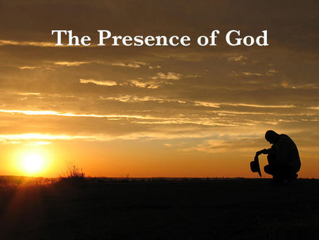 Breaking Free. The Presence of God.