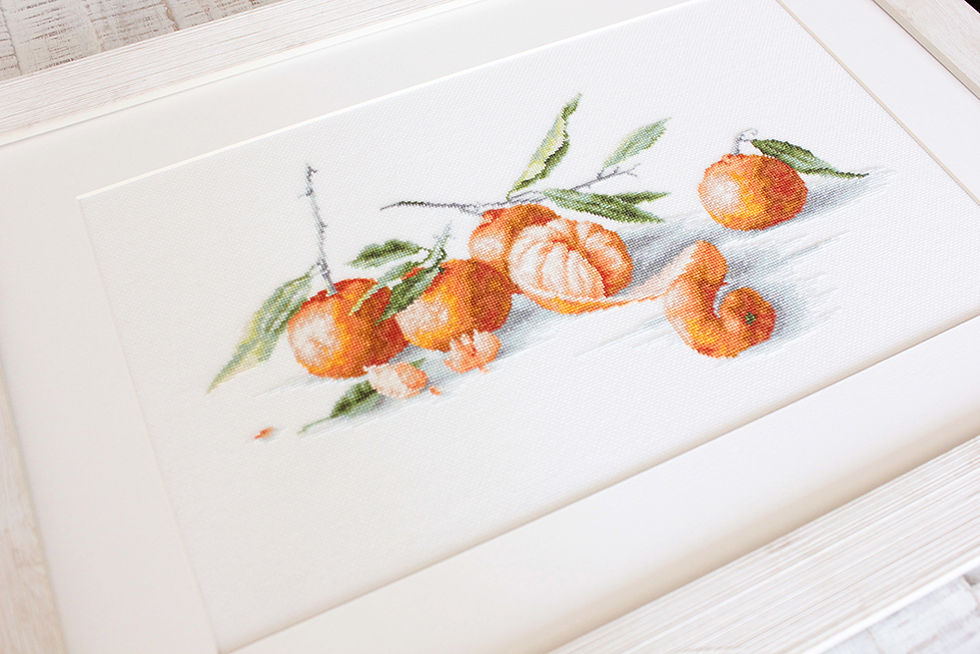 Thumbnail: Still life of tangerines