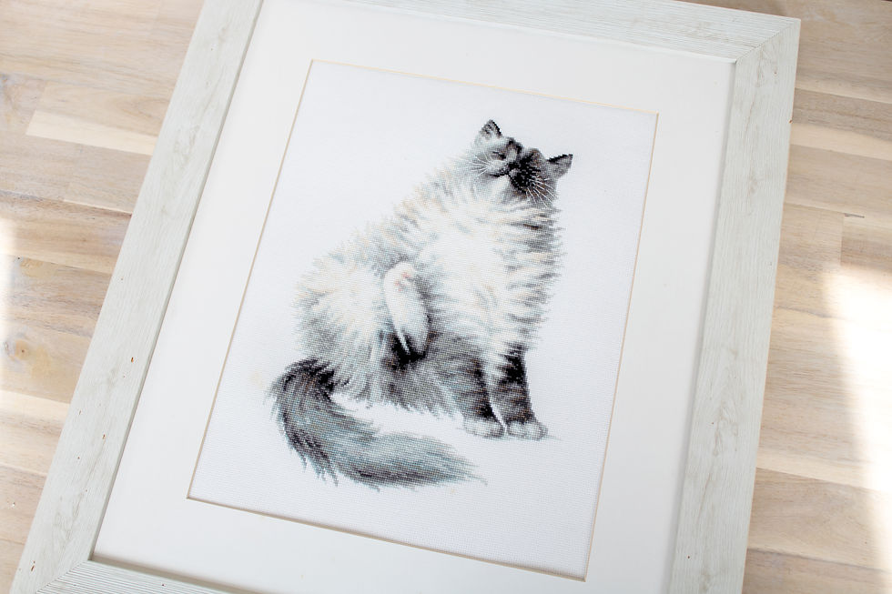 Thumbnail: B2269 Micky - Cross Stitch Kit Luca-S