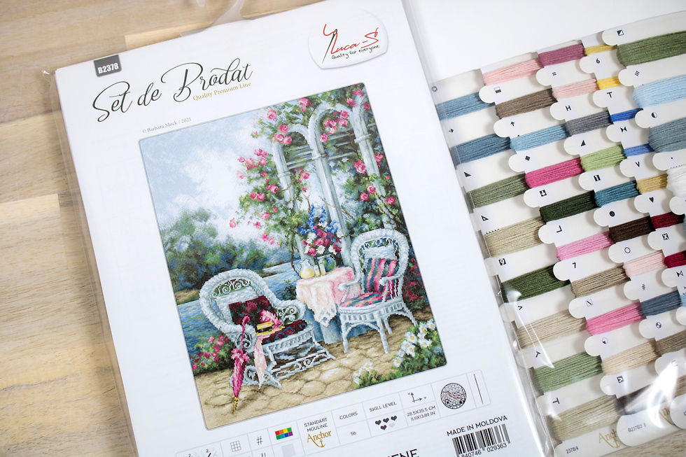 Thumbnail: B2378 Victorian Memories - Cross Stitch Kit Luca-S