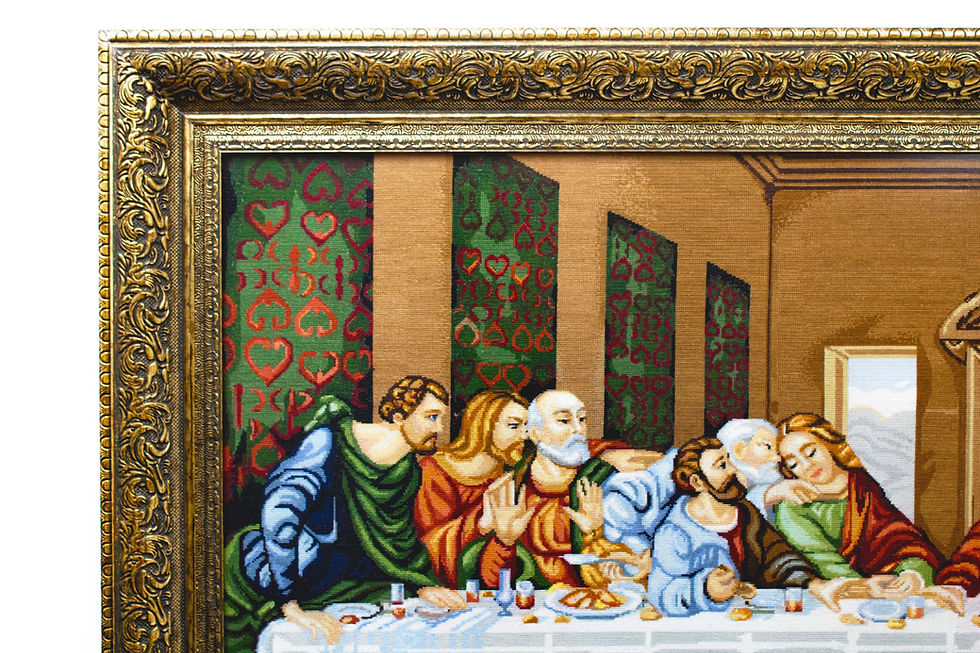 Thumbnail: B407 The Last Supper - Cross Stitch Kit Luca-S