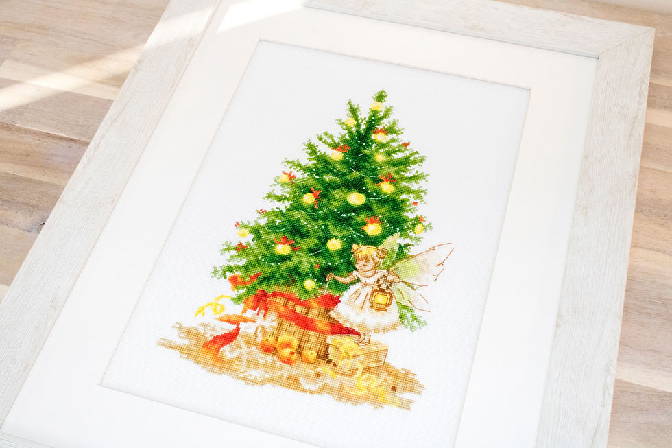 Thumbnail: B1117 Christmas Tree - Cross Stitch Kit Luca-S