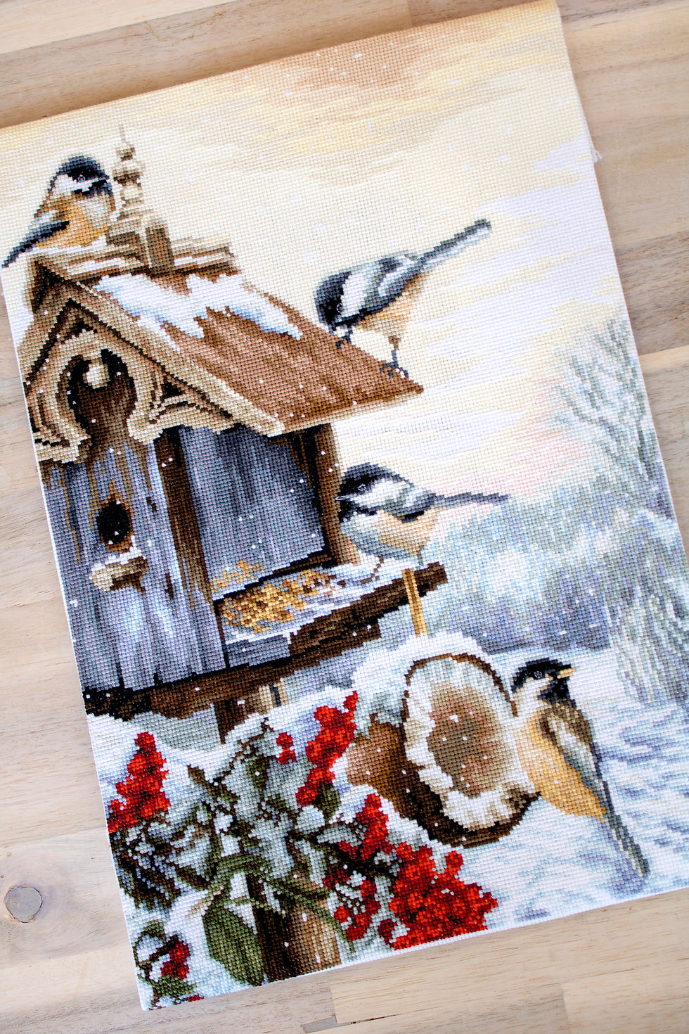 Thumbnail: BU4021 Bird House - Cross Stitch Kit Luca-S