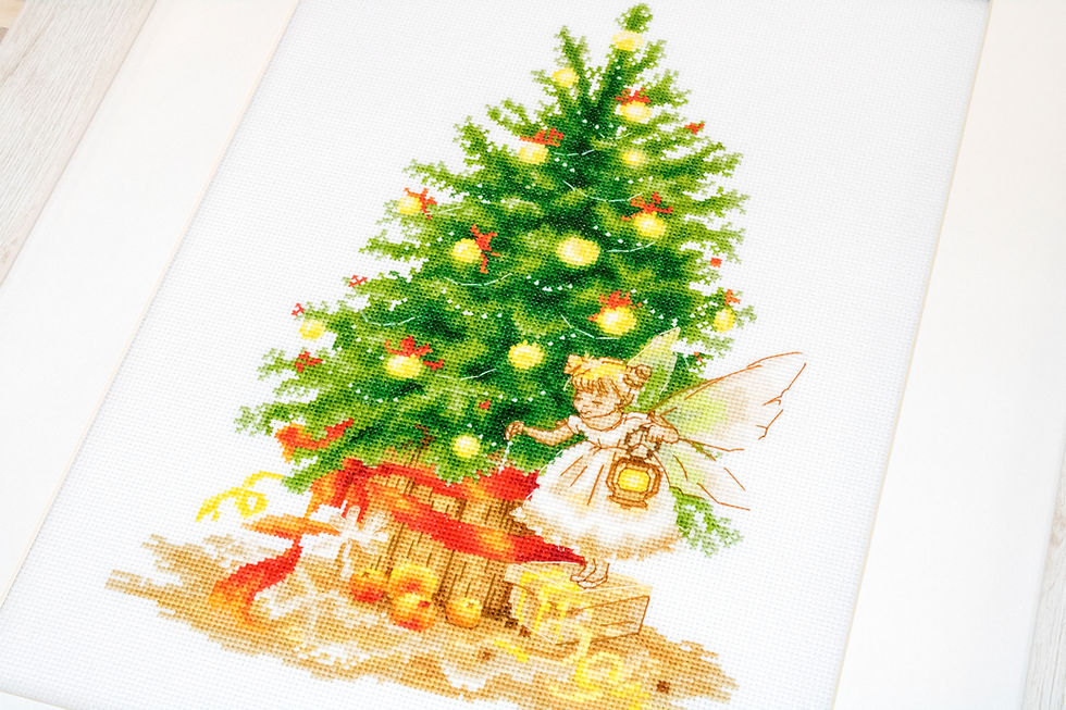 Thumbnail: B1117 Christmas Tree - Cross Stitch Kit Luca-S