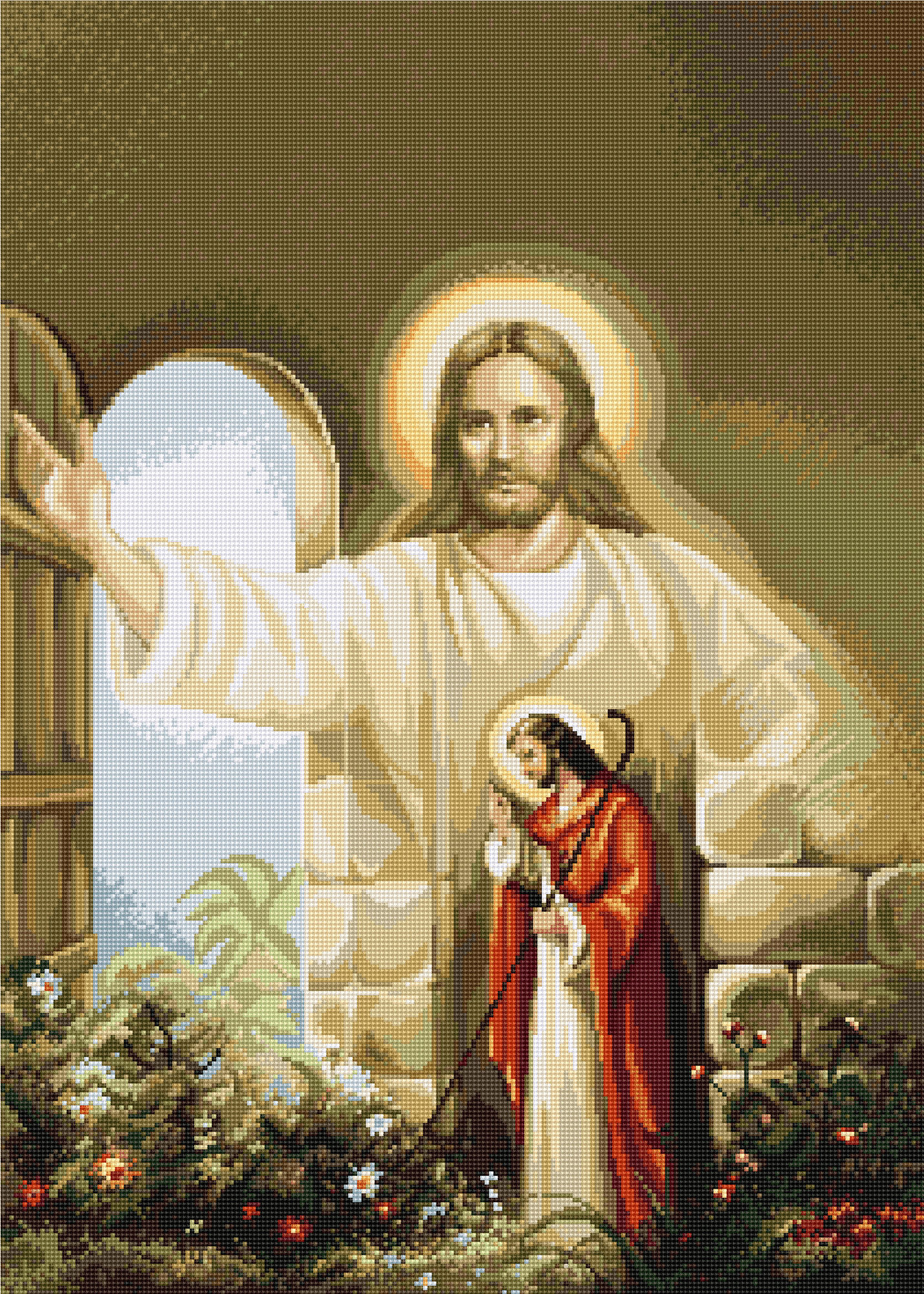 Jesus knocks on the door