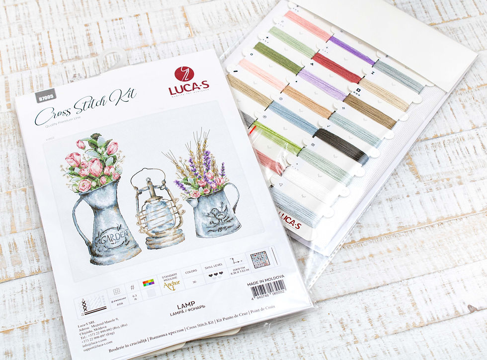Thumbnail: B7005 Lamp - Cross Stitch Kit Luca-S