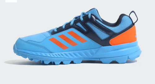 adidas gazelle silver green womens Cri Rise V2 Cricket Shoes White/AMBSky/Orange Rubber Sole main image 1