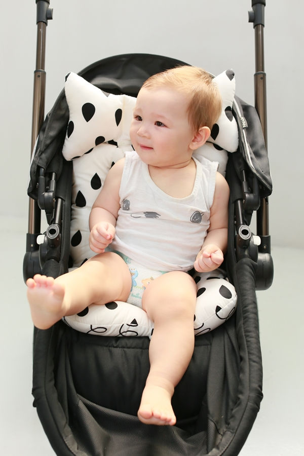 サムネイル： 【リトルシード】ベビーカーシート（モダンレイン）