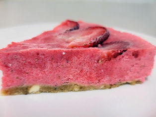 Raw Vegan Cake with Any Berries or Fruits