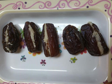 Dates With Almonds Dessert