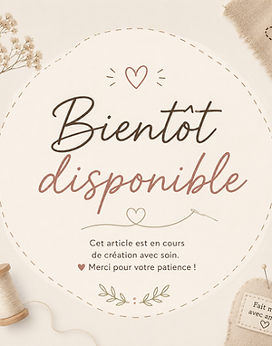 Sortie de bain éponge bambou biches