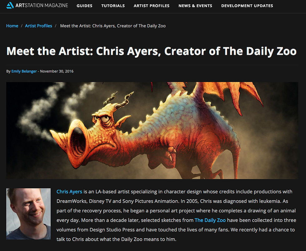 ArtStation Interview