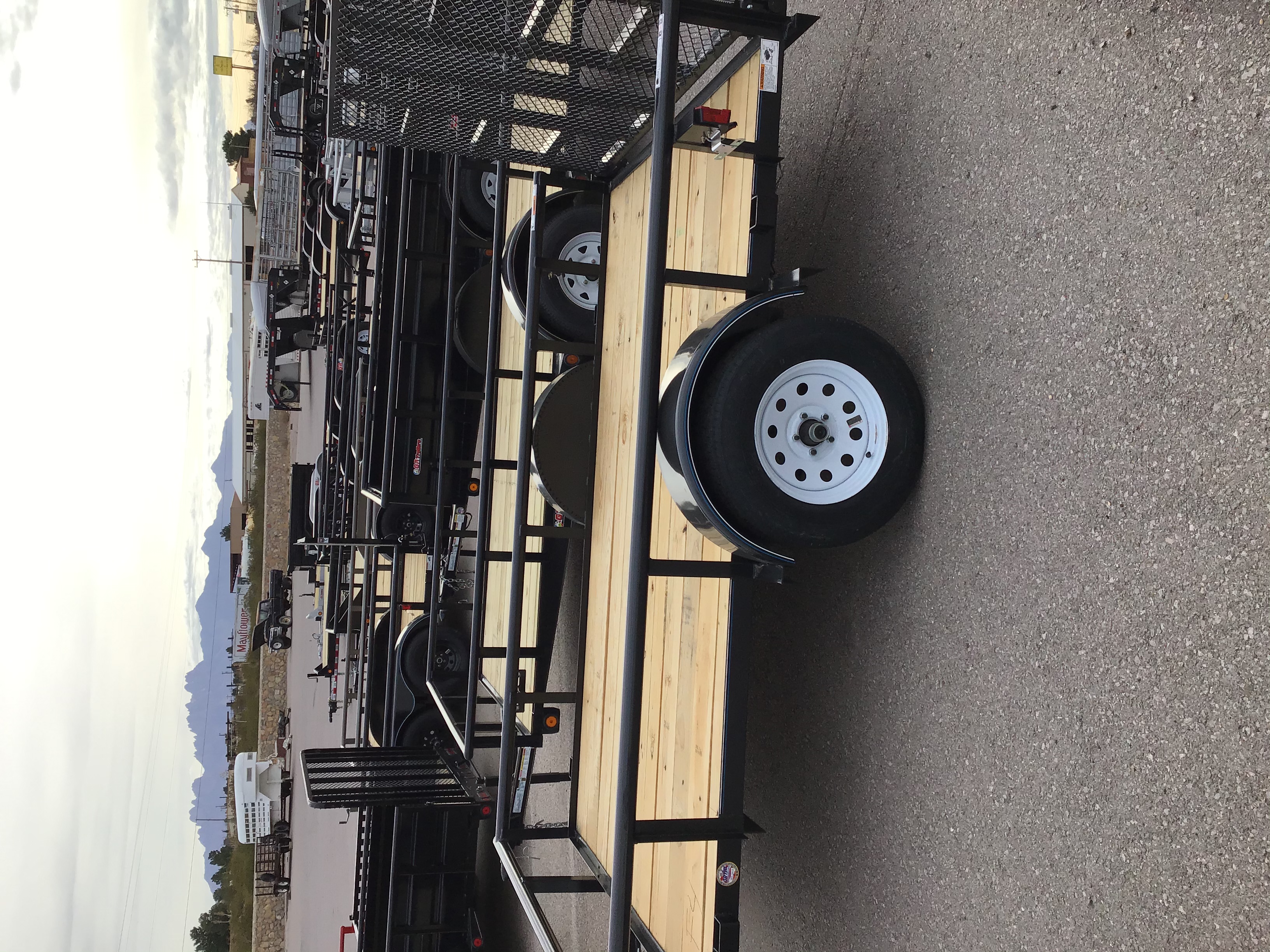 Single Axle Utility Trailers tandttrailers