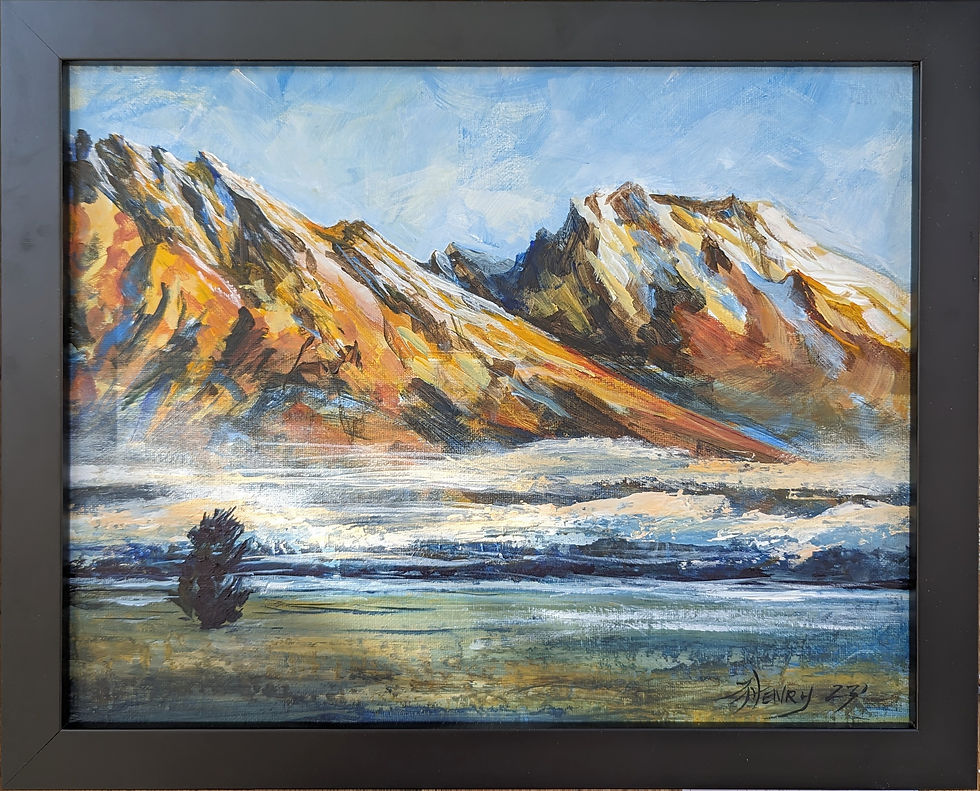 Intermediate Acrylics Course: Jul 11 - Aug 1, 2pm