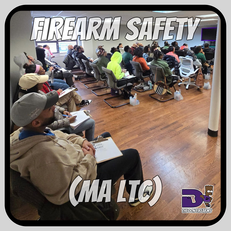 Firearm Safety (MA LTC)
