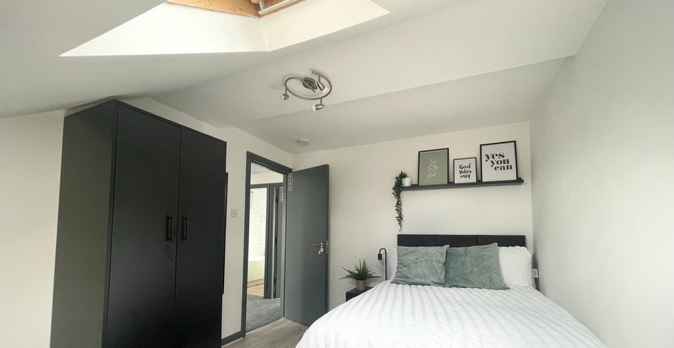 Bedroom at Myrtle Grove, Jesmond