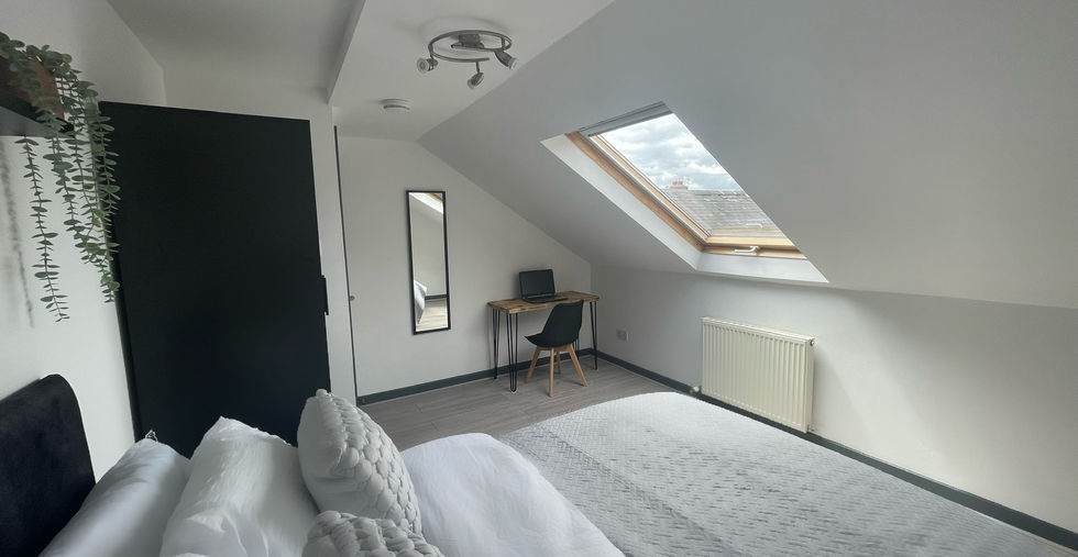 Bedroom at Myrtle Grove, Jesmond