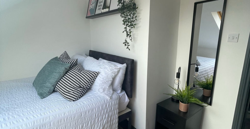 Bedroom at Myrtle Grove, Jesmond