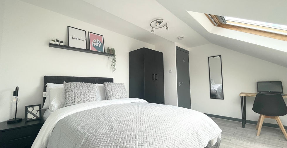 Bedroom at Myrtle Grove, Jesmond