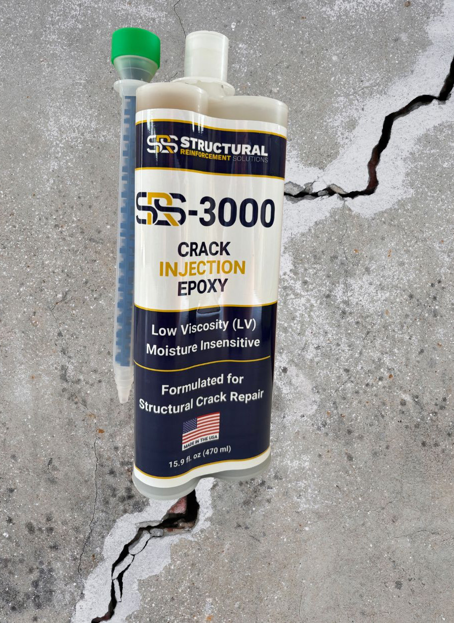 SRS-3000 crack injection epoxy tube