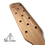 Miniature : Paddle BDSM en Bois de Cèdre, Tapette à fessée, Bois d'Extase