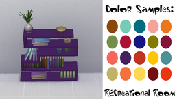 Retro RecRoom- Book Shelf